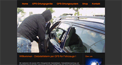 Desktop Screenshot of diebstahlalarm.de